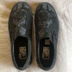 Limited edition Darth Vader Van slip ons size 8.5